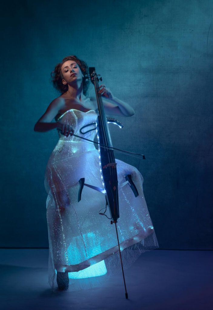 Electric cello LED